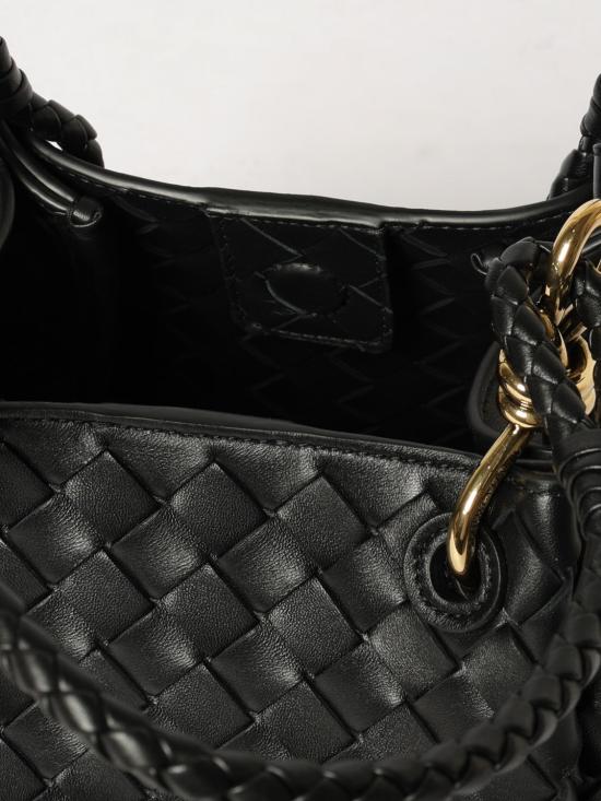 26FW 보테가베네타 스몰 파라슈트 숄더백 796569VCPPT 1019 Black - BOTTEGA VENETA