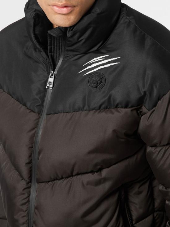 26SS 플레인스포츠 숏패딩 FAECMRB2909STE003N 02 Black - PLEIN SPORT