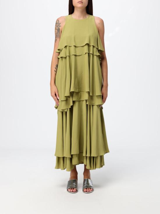 26SS 아미 롱 원피스 FDR642AC0020 A035 Green