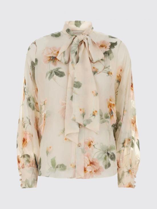 26SS 짐머만 블라우스 8171TS263 CRRO Cream - ZIMMERMANN