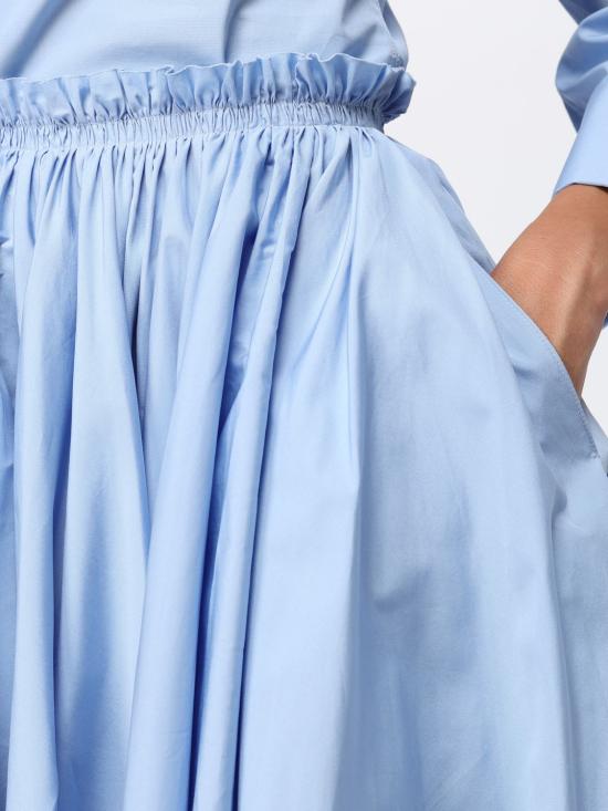 26SS 아미 스커트 FSK444C00063 484 Blue - AMI