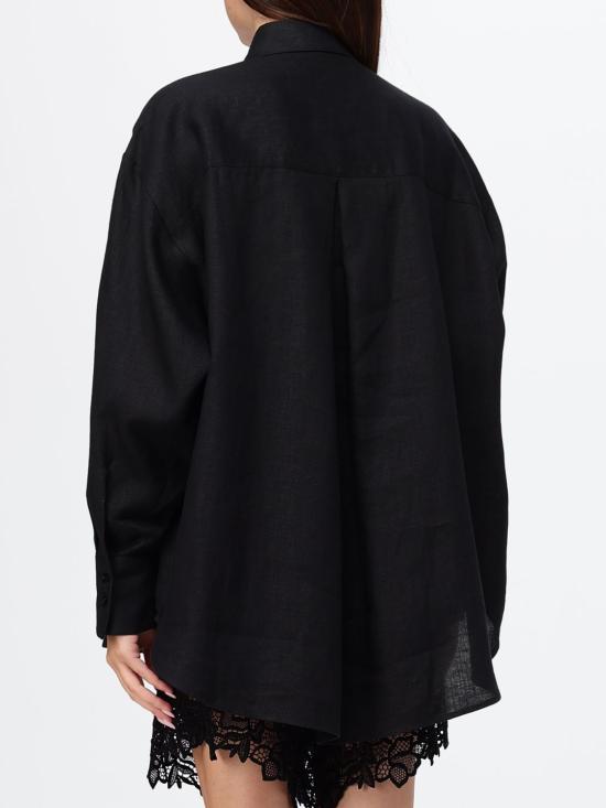 26SS 에르마노 설비노 셔츠 D484K611GQI 95708 Black - ERMANNO SCERVINO
