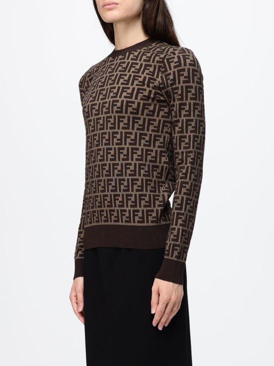 26SS 펜디 스웨터 FZXD46ASJT F0GGE Tobacco - FENDI