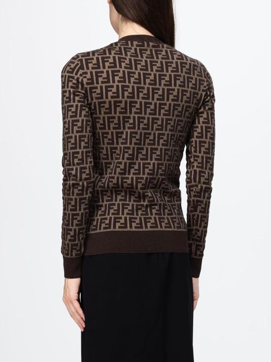 26SS 펜디 스웨터 FZXD46ASJT F0GGE Tobacco - FENDI