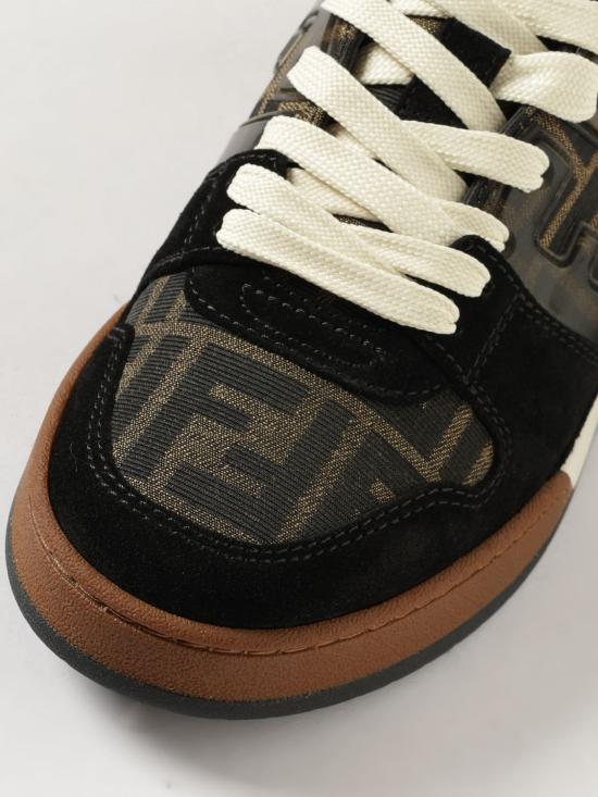 26FW 펜디 매치 스니커즈 7E1688AQ6I F1PXA Black - FENDI