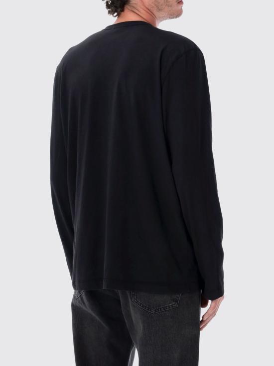 26FW 제임스펄스 크루넥 롱 슬리브 티셔츠 MLJ3351 BLK Black - JAMES PERSE