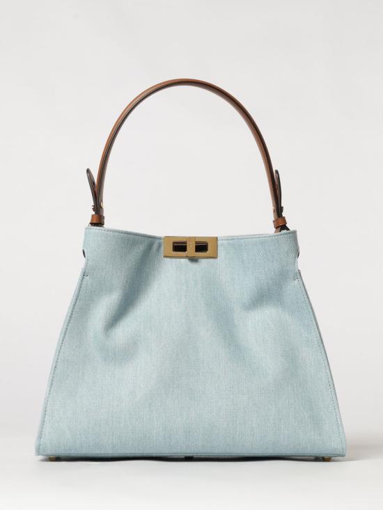 26FW 펜디 웨이 미디엄 숄더백 웨이 미디엄 숄더백 8BN368AY6P F1WM6 Denim