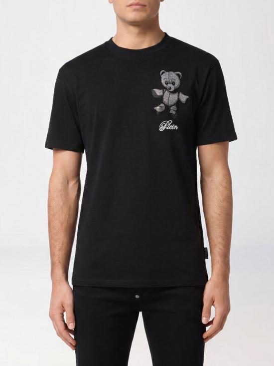 26SS 필립 플레인 반팔 티셔츠 FAECMTK8498PJY002N 02 Black