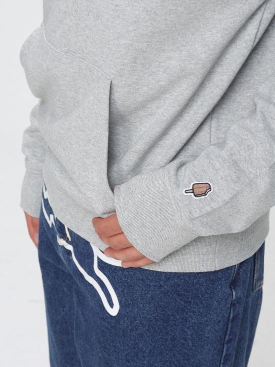 26SS 아이스크림 긴팔 티셔츠 IC26179 HEATHER Grey - ICECREAM