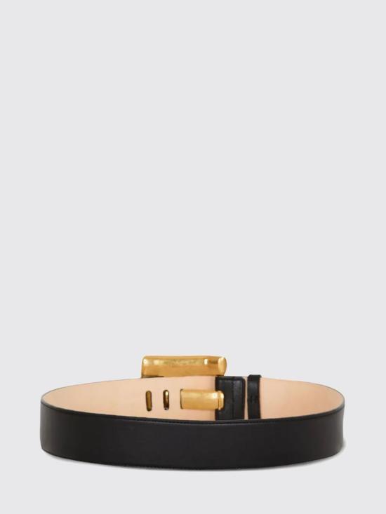 26FW 발망 레귤러 벨트 GN0WJ192LSLX 0PA Black - BALMAIN