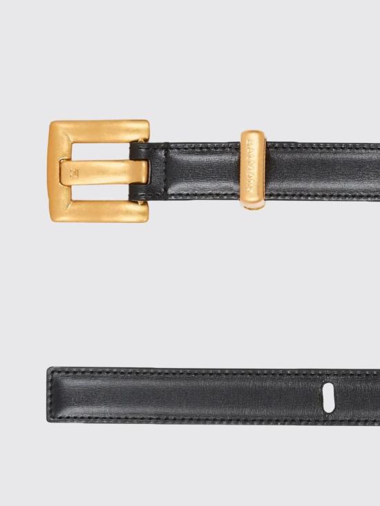 26FW 발망 레귤러 벨트 GN0WJ191LSLX 0PA Black - BALMAIN