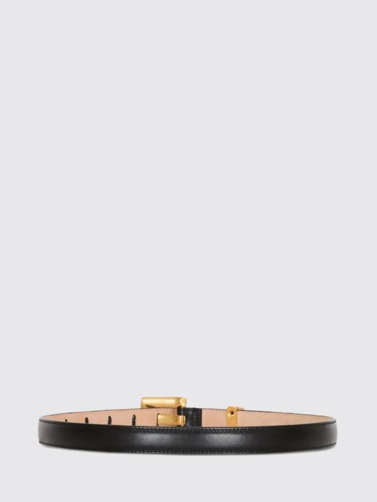26FW 발망 레귤러 벨트 GN0WJ191LSLX 0PA Black - BALMAIN