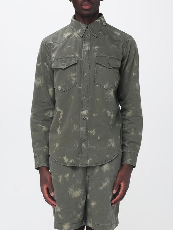 26SS 이자벨마랑 긴팔 셔츠 CH0306HAD1H01H 67LK Green