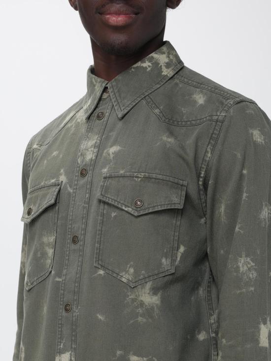 26SS 이자벨마랑 긴팔 셔츠 CH0306HAD1H01H 67LK Green - ISABEL MARANT
