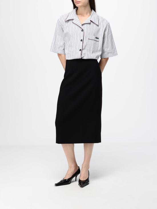 26SS 돌체앤가바나 스커트 F4DCNTFUBCE N0000 Black - DOLCE & GABBANA