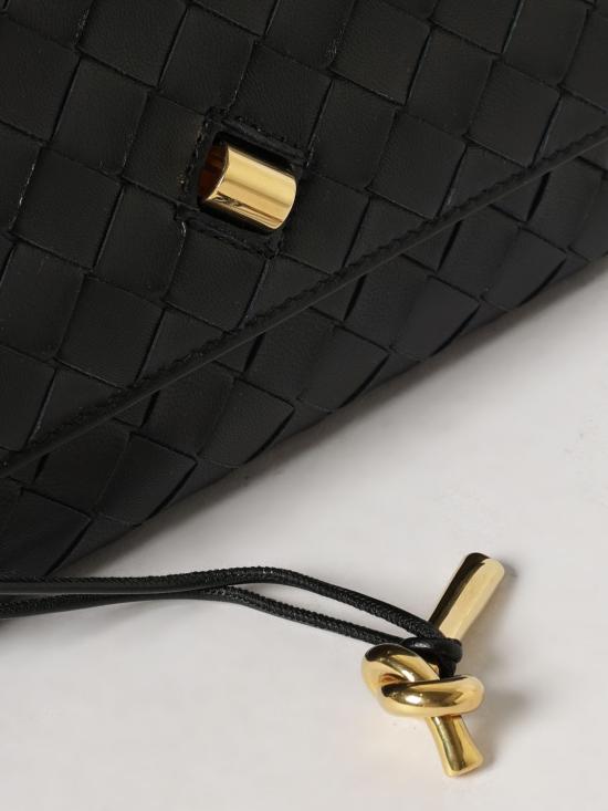 26FW 보테가베네타 안디아모 파우치 온 스트랩 836940VCPP2 1019 Black - BOTTEGA VENETA