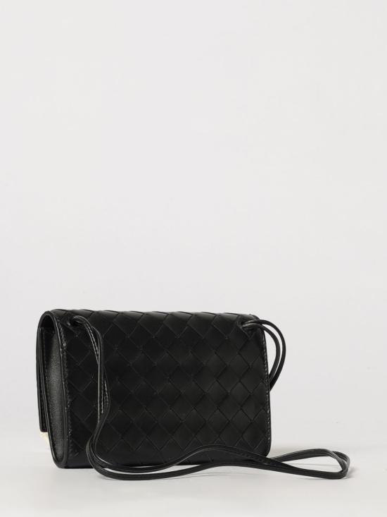 26FW 보테가베네타 안디아모 파우치 온 스트랩 836940VCPP2 1019 Black - BOTTEGA VENETA