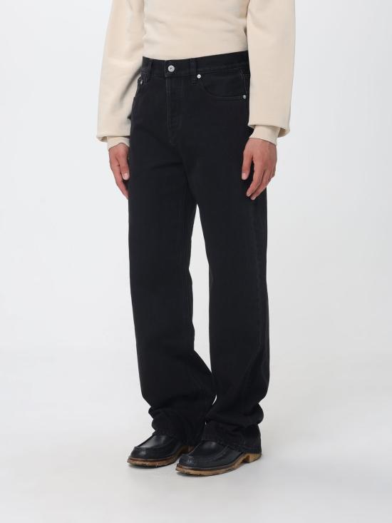 26FW 자크뮈스 스트레이트 데님 팬츠 PAM00028AD00039 990 Black - JACQUEMUS