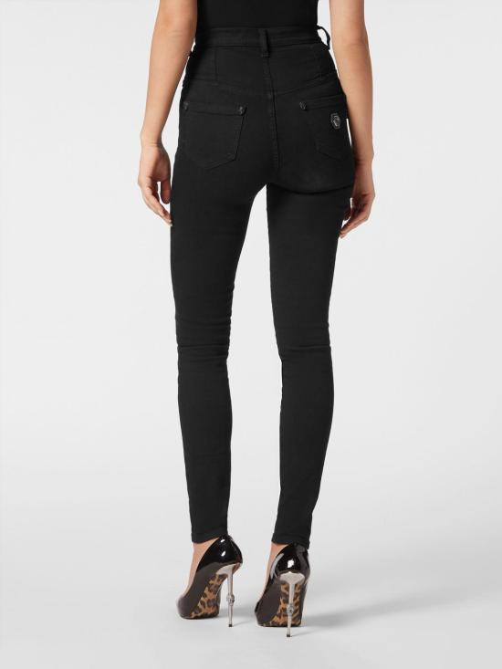 26FW 필립 플레인 데님 팬츠 FADCWDT2585PDE004N 02NH Black - PHILIPP PLEIN