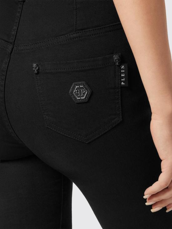 26FW 필립 플레인 데님 팬츠 FADCWDT2585PDE004N 02NH Black - PHILIPP PLEIN