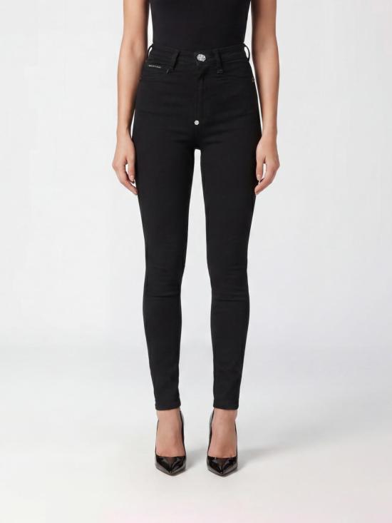 26FW 필립 플레인 데님 팬츠 FADCWDT2585PDE004N 02NH Black