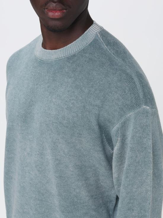 26SS 엠포리오 아르마니 스웨터 EM004623AF24414 U9170 Gnawed Blue - EMPORIO ARMANI
