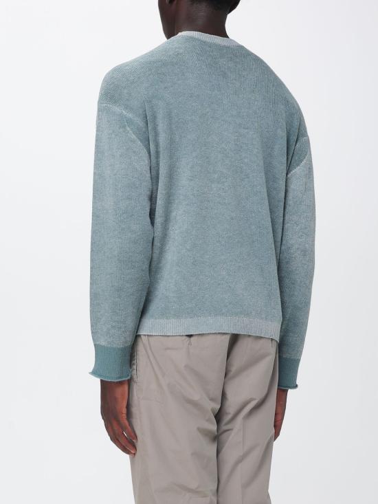 26SS 엠포리오 아르마니 스웨터 EM004623AF24414 U9170 Gnawed Blue - EMPORIO ARMANI
