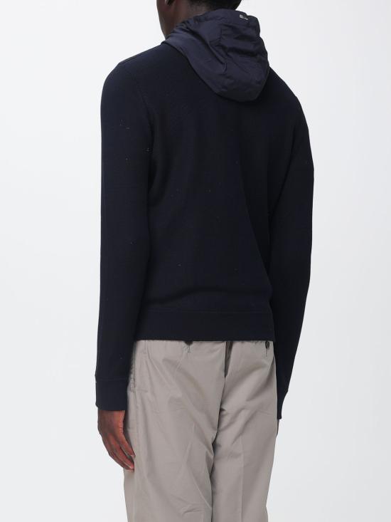 26SS 에르노 후드 티셔츠 MC000168U72056 9201 Navy - HERNO