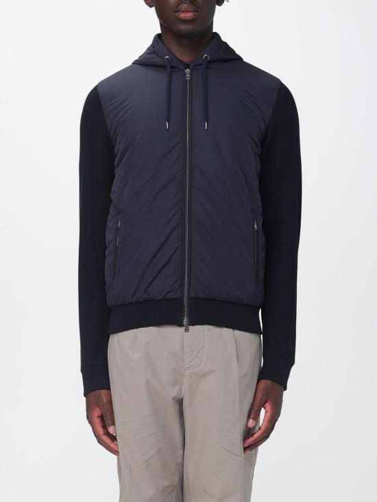 26SS 에르노 후드 티셔츠 MC000168U72056 9201 Navy