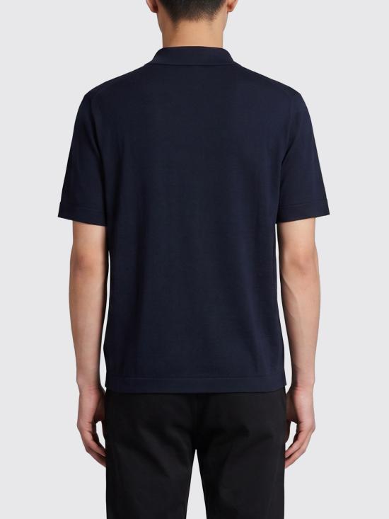 26SS 발망 폴로 티셔츠 GH1GB044KJ53 SIV Blue - BALMAIN