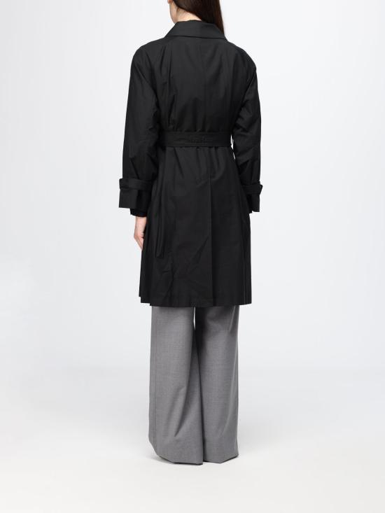 26SS 막스마라 더 큐브 트렌치 코트 2619021024600 017 Black - MAXMARA THE CUBE