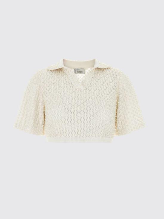 26SS 쥬세페 디 모라비토 폴로 티셔츠 06SSKNT39916602 01 White - GIUSEPPE DI MORABITO