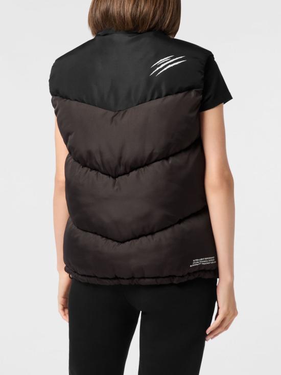 26SS 플레인스포츠 베스트 FAECWRC0133STE003N 02 Black - PLEIN SPORT
