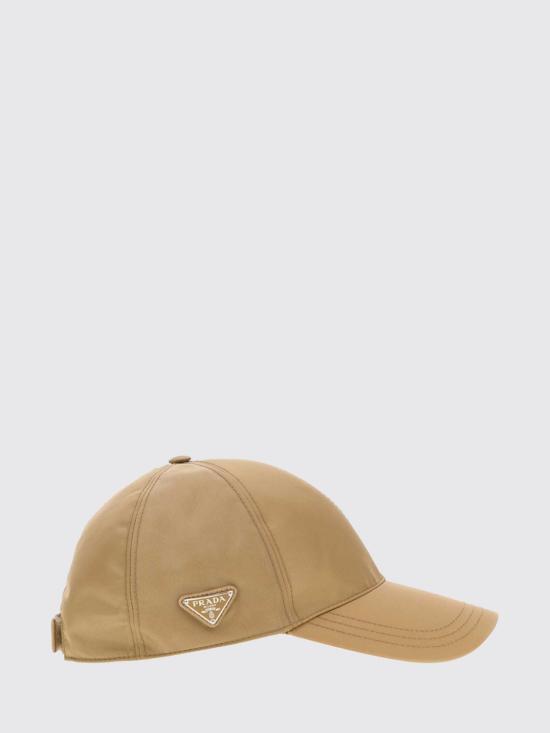 26FW 프라다 리나일론 베이스볼 캡 2HC2742DMI F0040 Camel