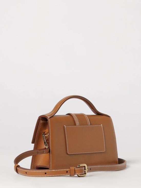 26FW 자크뮈스 라지 밤비노 크로스바디 플랩 백 BAW00007AC01C04 811 Brown - JACQUEMUS