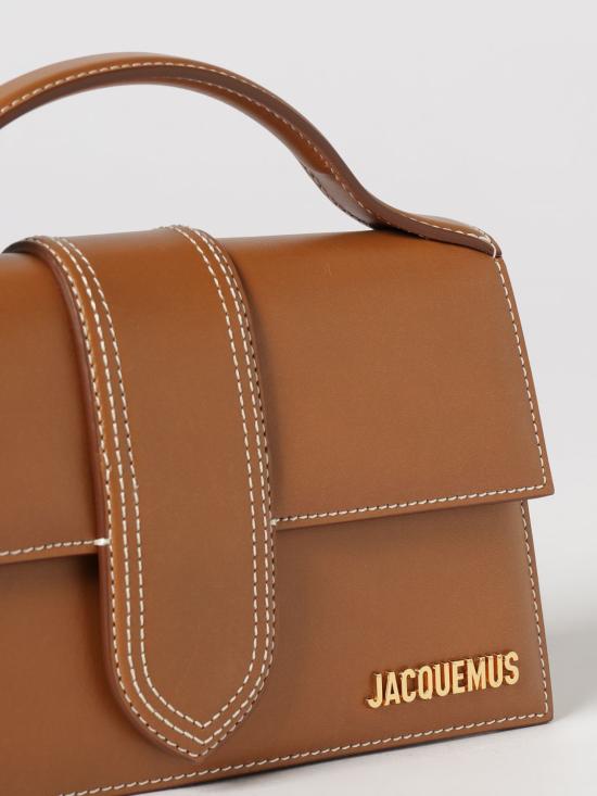 26FW 자크뮈스 라지 밤비노 크로스바디 플랩 백 BAW00007AC01C04 811 Brown - JACQUEMUS