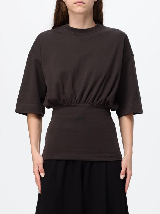 26SS 다크파크 반팔 티셔츠 WJE16JER01 0080 Brown