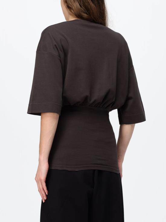 26SS 다크파크 반팔 티셔츠 WJE16JER01 0080 Brown - DARKPARK