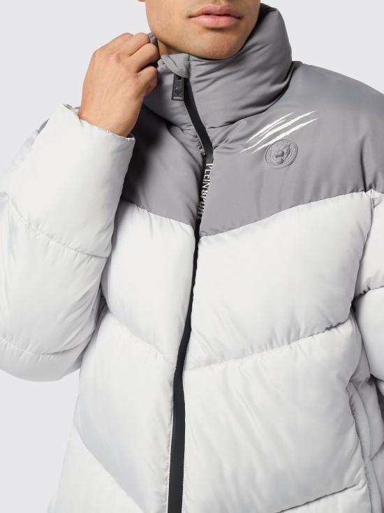 26SS 플레인스포츠 숏패딩 FAECMRB2909STE003N 71 Grey - PLEIN SPORT