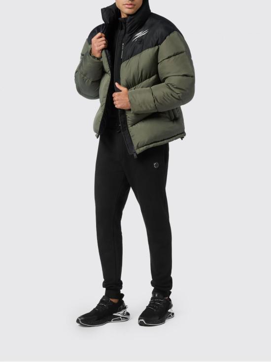 26SS 플레인스포츠 숏패딩 FAECMRB2909STE003N 65 Green - PLEIN SPORT