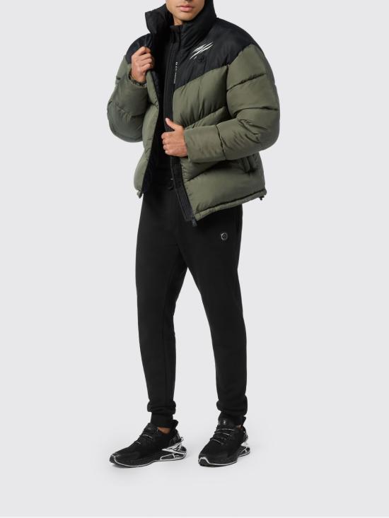 26SS 플레인스포츠 숏패딩 FAECMRB2909STE003N 65 Green - PLEIN SPORT