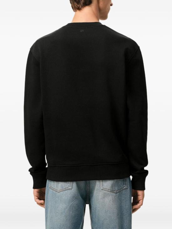 26FW 아미 스몰 하트 로고 스웨트셔츠 BFUSW035730 001 Noir - AMI