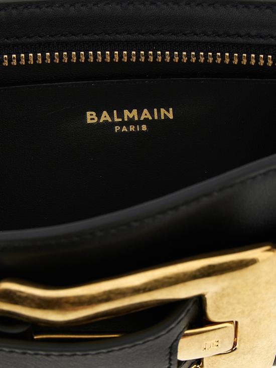 26FW 발망 숄더백 FN0LB024LVAA 0PA BLACK DOM - BALMAIN