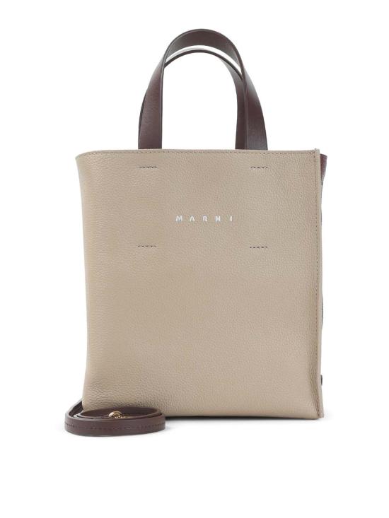 26FW 마르니 숄더백 SHMP0040R 0P6533 ZP273 MOONSTONE DARK BURGUNDY DOM