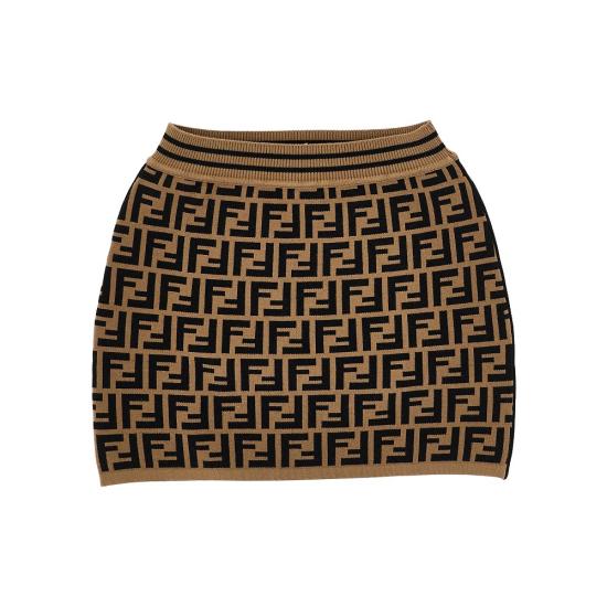 26FW [키즈] 펜디 스커트 JFG070AEYD Brown