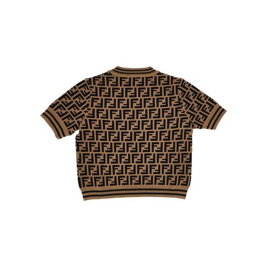 26FW [키즈] 펜디 탑 JFG069AEYD Brown - FENDI