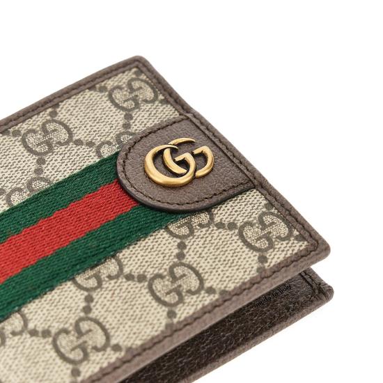 26FW 구찌 오피디아 바이폴드 월렛 834271FAEOI Brown - GUCCI