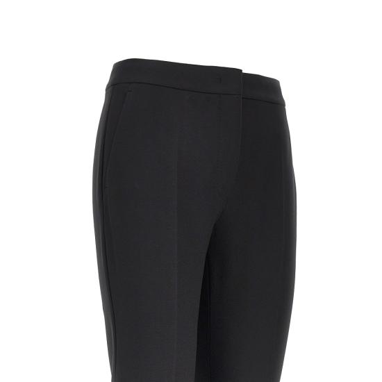 26FW 막스마라 스트레이트 팬츠 262178601160010221 Black - MAX MARA