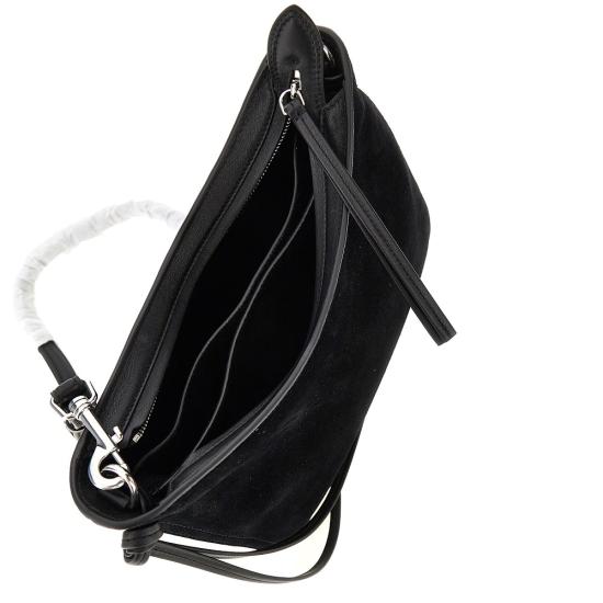 26FW 피비 파일로 스몰 긱 스웨이드 백 AB66LT0038 Black - PHOEBE PHILO