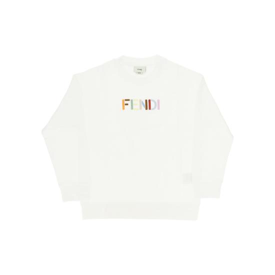 26FW [키즈] 펜디 티셔츠 JUH1145V0 White